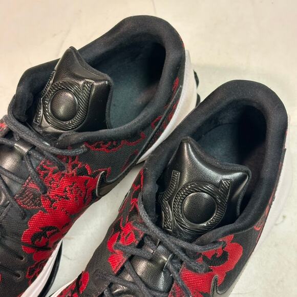 Nike KD 8 EXT Floral Finish Red Black Kevin Durant Basketball Sneaker Bred 12.5 - Picture 7 of 10